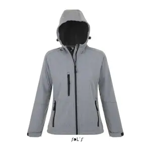 REPLAY WOMEN’S HOODED SOFTSHELL